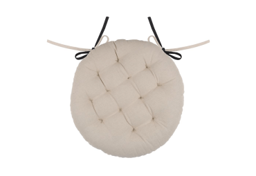 Galette de chaise Duo ronde