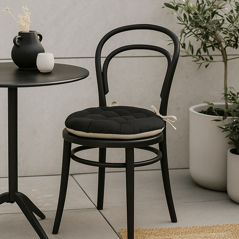 Galette de chaise Duo ronde