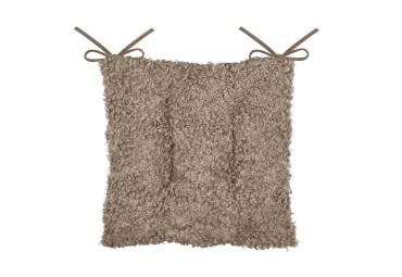 Galette de chaise Cosylife taupe