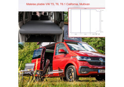 COCORIVAN Matelas pliable VW T5, T6, T6.1 California, Multivan