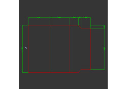 COCORIVAN Matelas pliable pour Ford Transit Custom