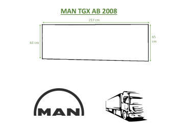 COCORIVAN Matelas cabine pour MAN TGX AB 2008