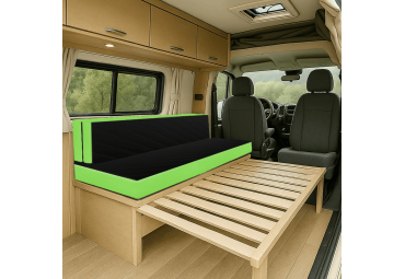 COCORIVAN Matelas lit peigne 3 parties