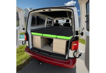 COCORIVAN Matelas pliable VW T5 T6 Ocean, California