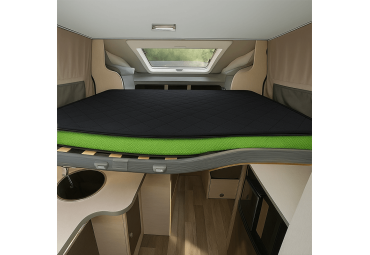 COCORIVAN Matelas Eco pour camping-car mousse haute densité épaisseur 10, 12 ou 14 cm