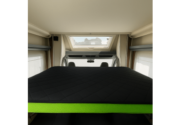 COCORIVAN Matelas Ergolattex camping-car mousse haute résilience épaisseur 12, 14, 18 ou 20 cm