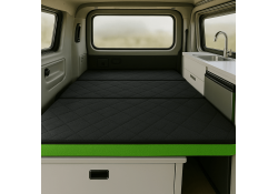 COCORIVAN Matelas pliable PREMIUM 38- Epaisseur 7cm