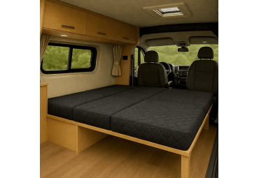 Matelas lit peigne 3 parties