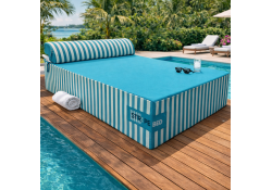 Bed Plage & Piscine STRIPE BED