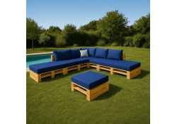 Salon de jardin 8 places...