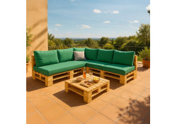 Salon de jardin 6 places en...