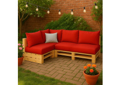 Canapé d'angle palette 4...