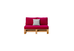 Banquette palette 2 places...