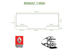 Matelas cabine pour RENAULT...