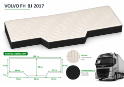 Matelas cabine pour VOLVO...