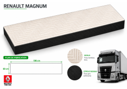 Matelas cabine pour RENAULT...