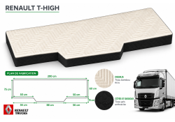 Matelas cabine pour RENAULT...
