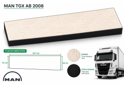 Matelas cabine pour MAN TGX...