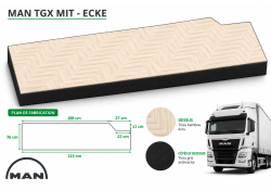 Matelas cabine pour MAN TGX...