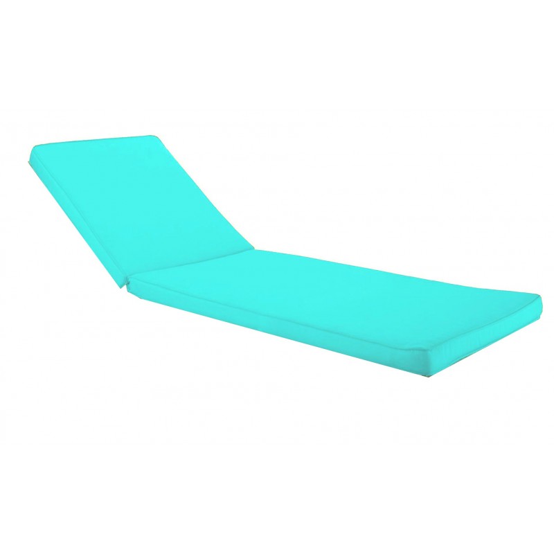 Bain de soleil 200 (130+70) x 60 x 8 TURQUOISE Bain de soleil 200 (130+70) x 60 x 8 TURQUOISE