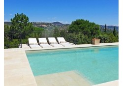Bain de soleil 200 (130+70) x 70 x 8 imperméable