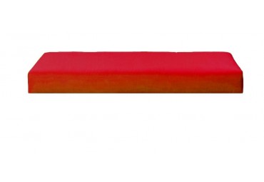 Coussin 140 x 60 x 8 microfibre ROUGE