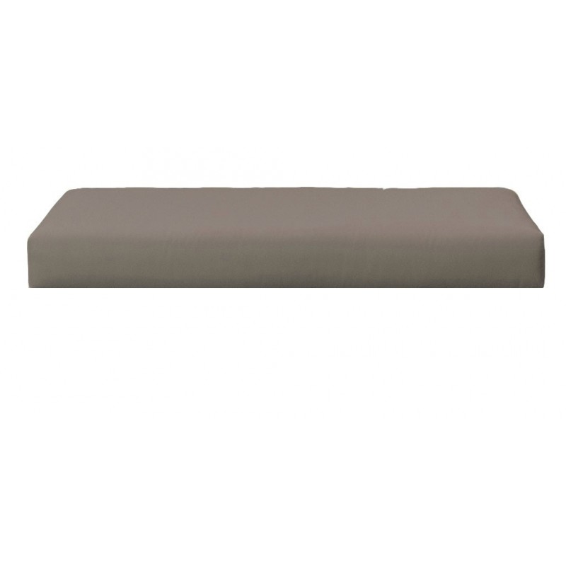 Coussin 120 x 50 x 12 microfibre TAUPE