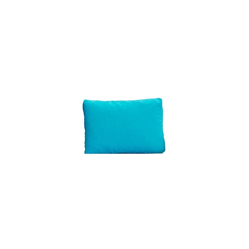 Coussin dos 60 x 45 déperlant TURQUOISE Coussin dos 60 x 45 déperlant TURQUOISE