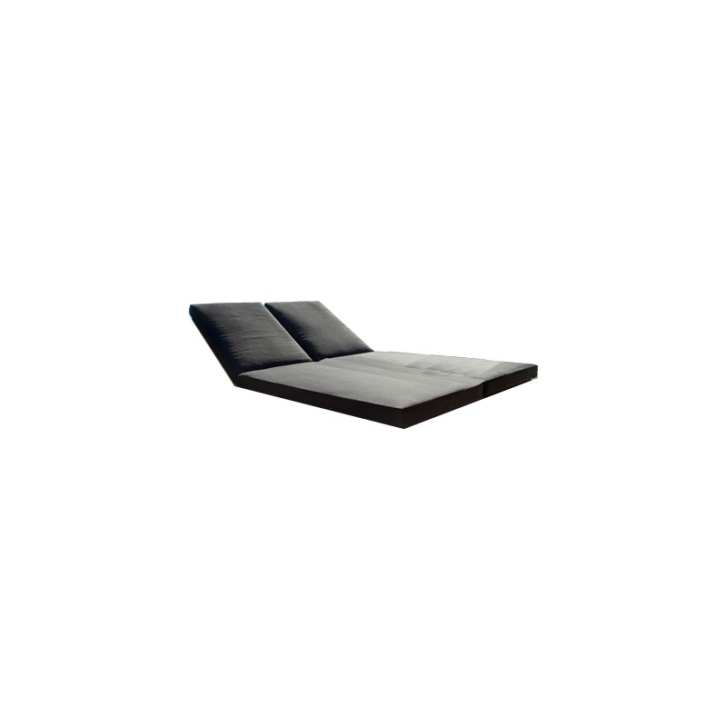 Bain de soleil 190 (120+70) x 140 x 12 ANTHRACITE Bain de soleil 190 (120+70) x 140 x 12 ANTHRACITE