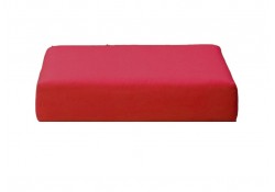 Coussin 110 x 60 x 12 microfibre ROUGE