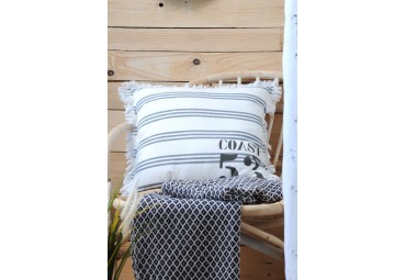 Coussin DEAUVILLE ecru