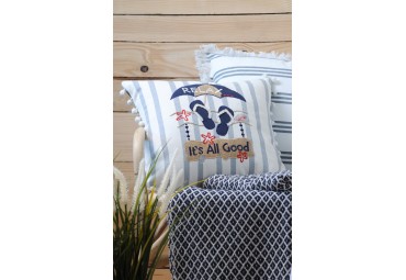 Coussin DEAUVILLE gris