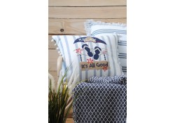 Coussin DEAUVILLE gris