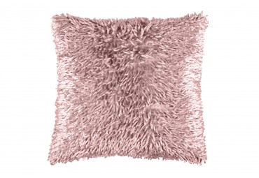 Coussin SHAGGY rose