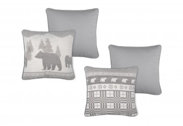 Coussin CANADA GRIS