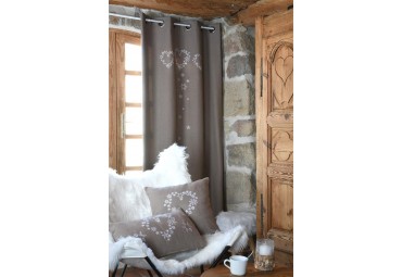 Coussin ARLY TAUPE