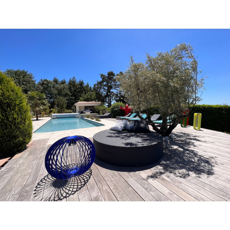 Matelas diamètre 200 cm épaisseur 40 cm Waterproof
