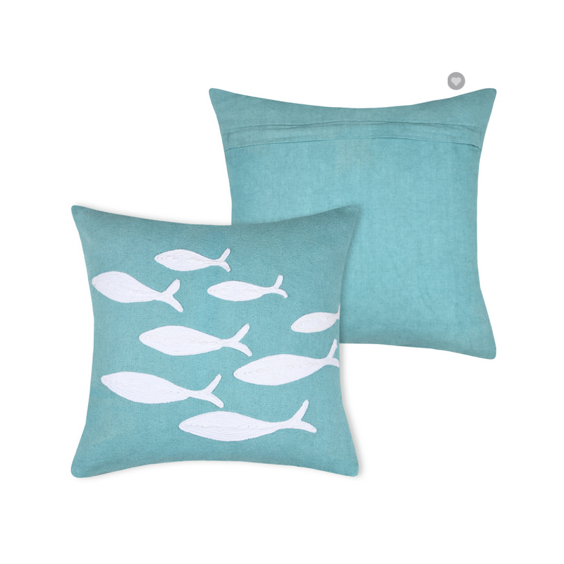 Coussin ATLANTIDE TURQUOISE