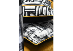 Coussin LINEAR Noir