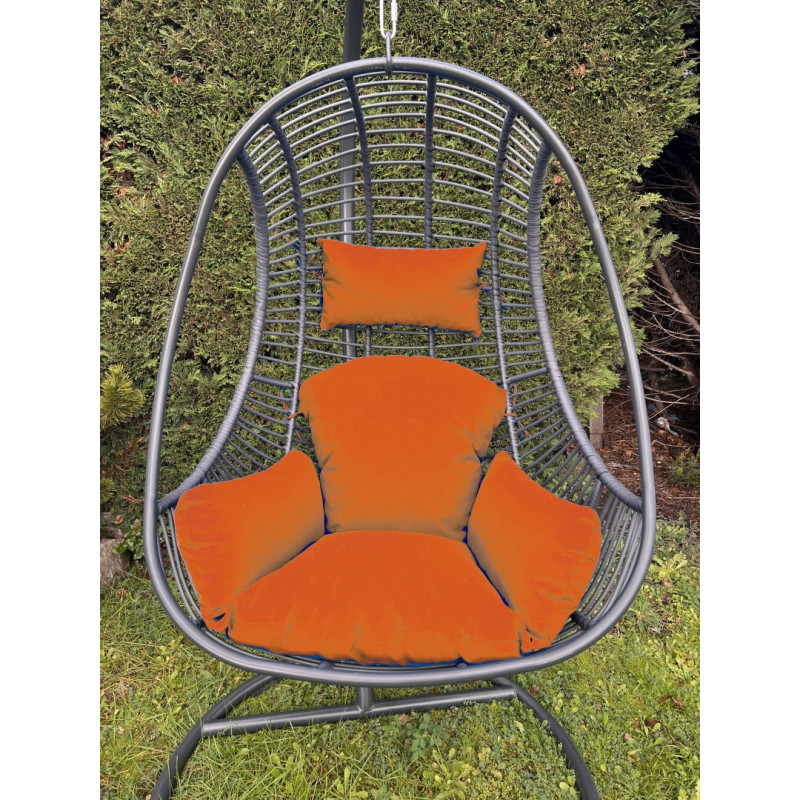 Coussin pour fauteuil OEUF "made in France" ORANGE