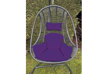 Coussin pour fauteuil OEUF "made in France" VIOLET