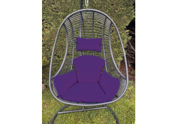 Coussin pour fauteuil OEUF "made in France" VIOLET