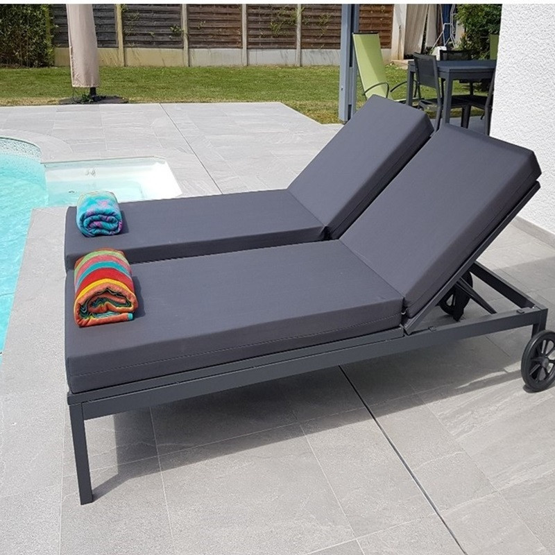 Bain de soleil 200 (130+70) x 70 x 8 imperméable