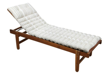 Coussin de bain de soleil MANDUEL blanc