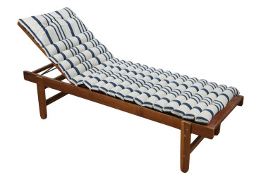 Coussin de bain de soleil MANDUEL bleu