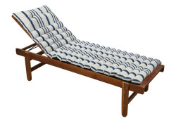 Coussin de bain de soleil MANDUEL bleu
