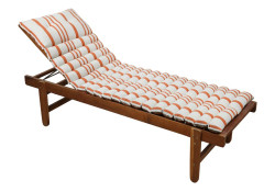 Coussin de bain de soleil MANDUEL orange