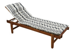 Coussin de bain de soleil MANDUEL anthracite