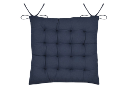 Galette de chaise Coline marine