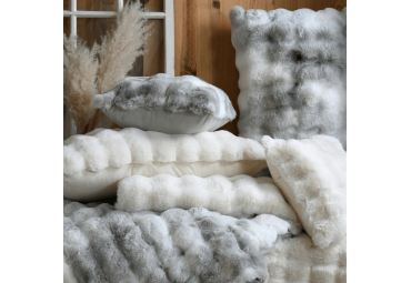 Coussin Nebraska écru rectangle